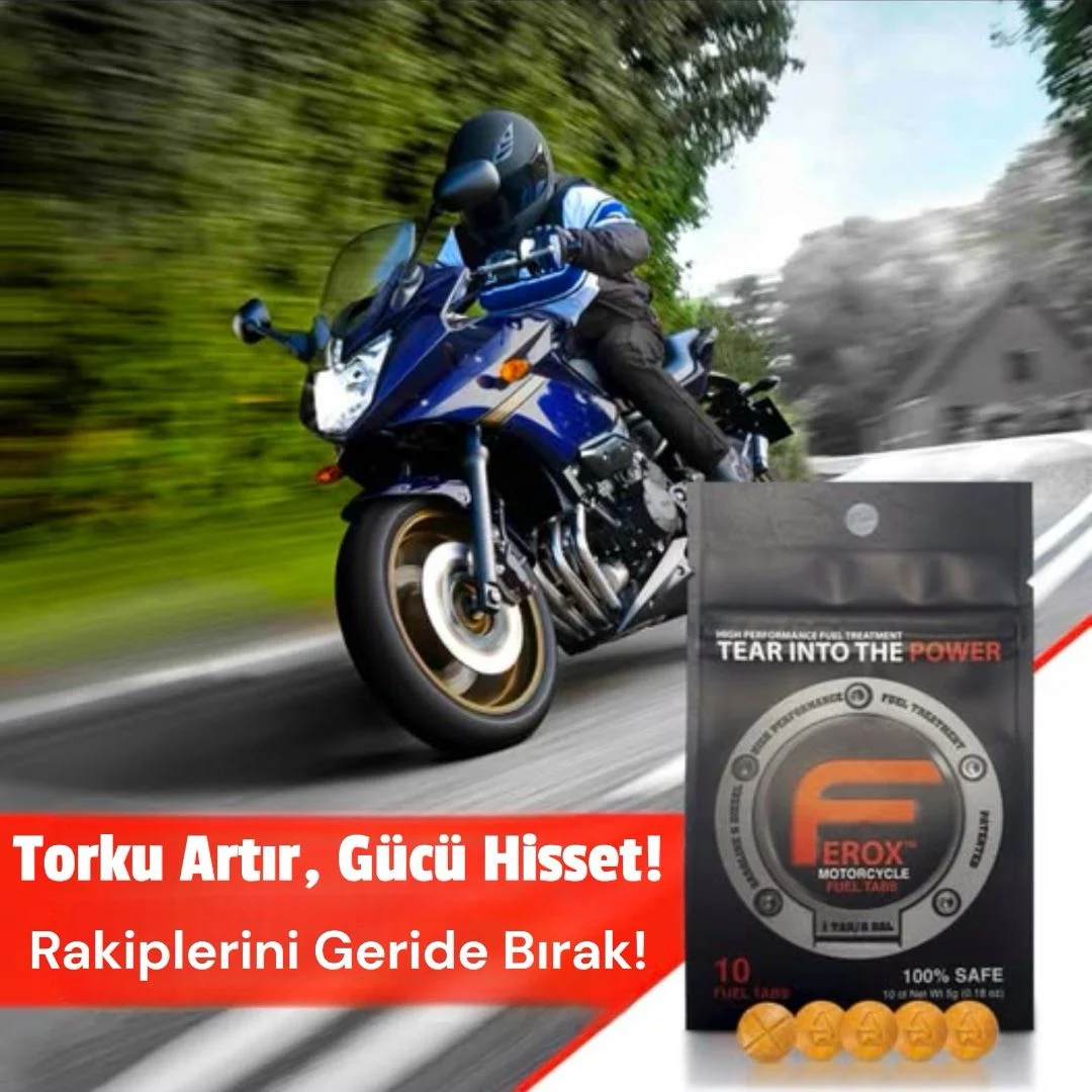 Ferox Kırmızı | Yakıt Tasarruf Tableti (1 Tablet=30 Litreye Kadar Yakıt İçindir) | 10 Adet Tablet - Görsel 2